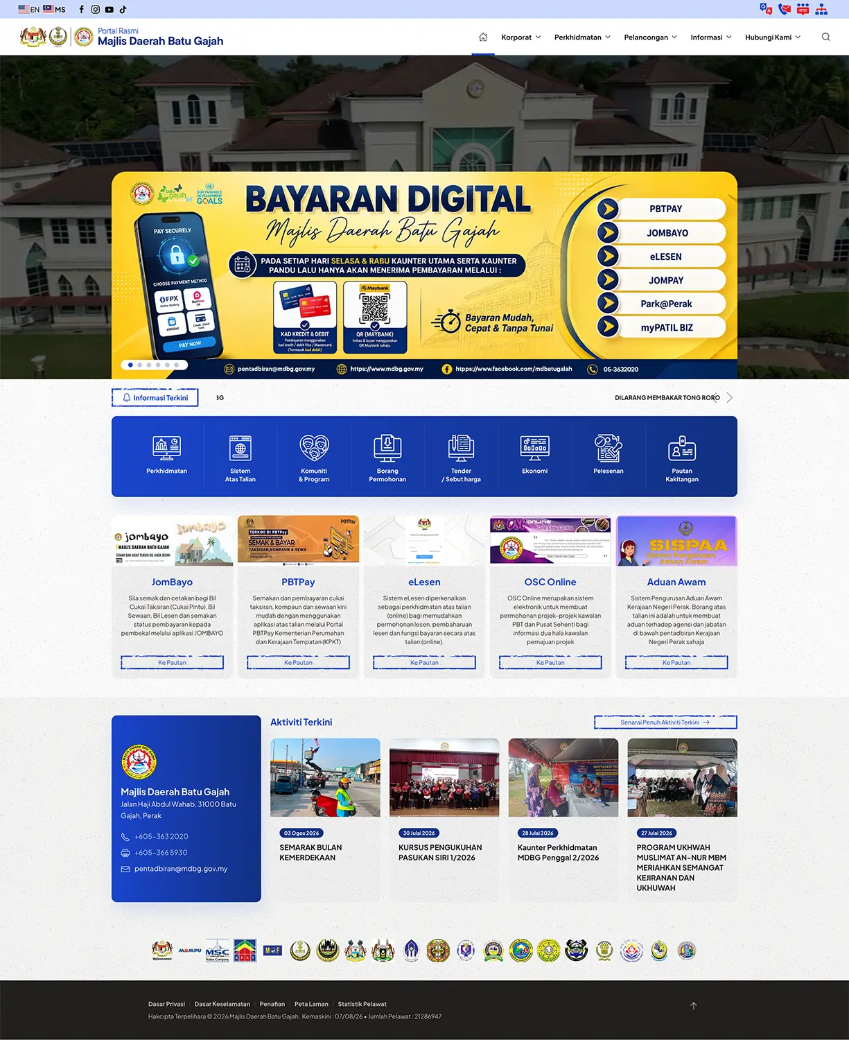 Projek Majlis Daerah Batu Gajah